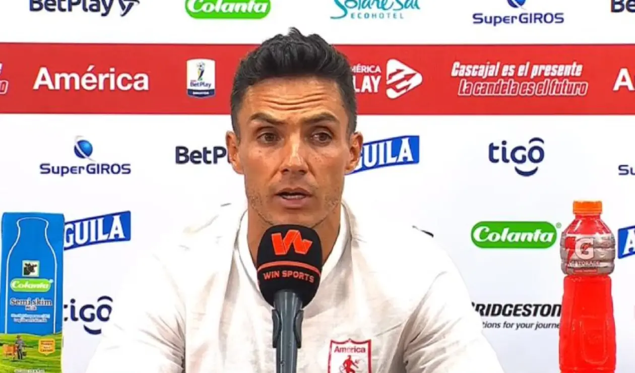 Lucas González, actual técnico del América de Cali