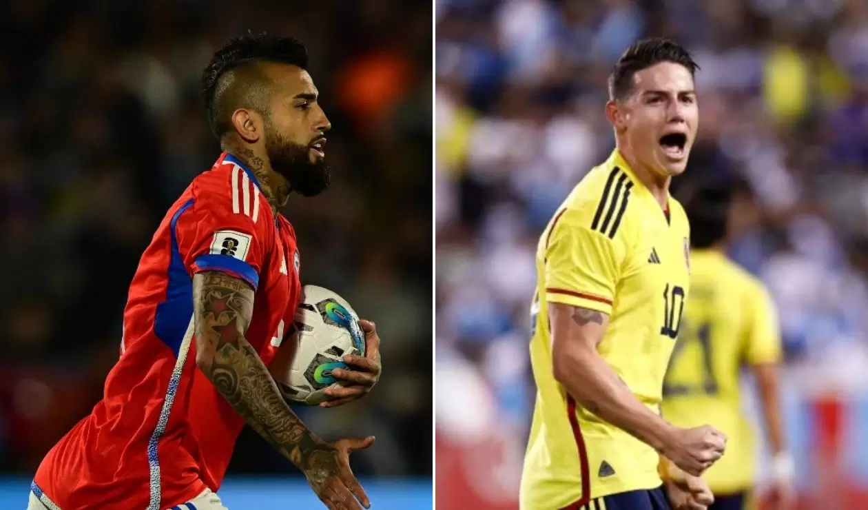 Chile vs. Colombia - Eliminatorias