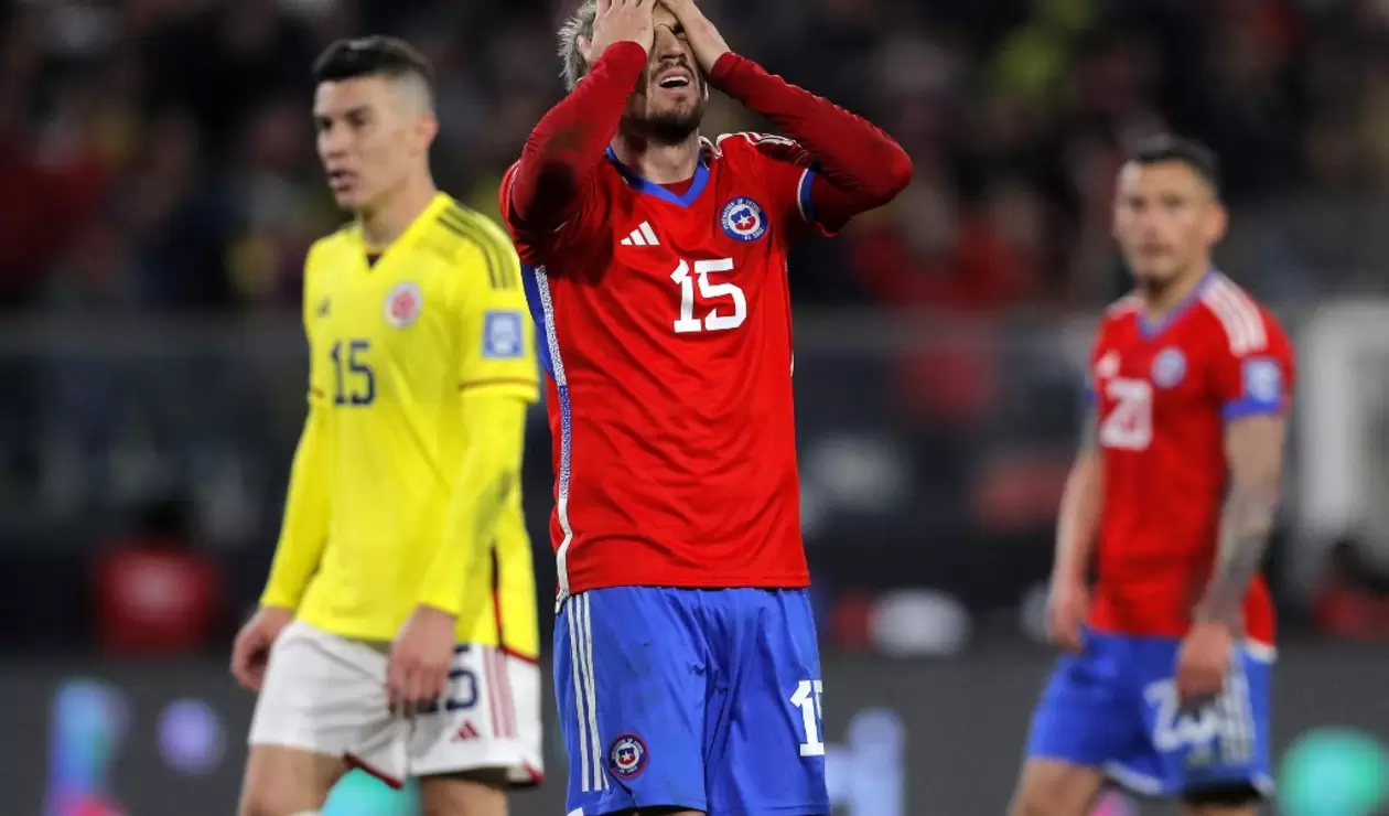 Chile tuvo mejores opciones que Colombia por Eliminatorias