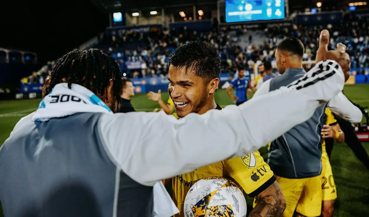 Cucho Hernández tras triplete en la MLS