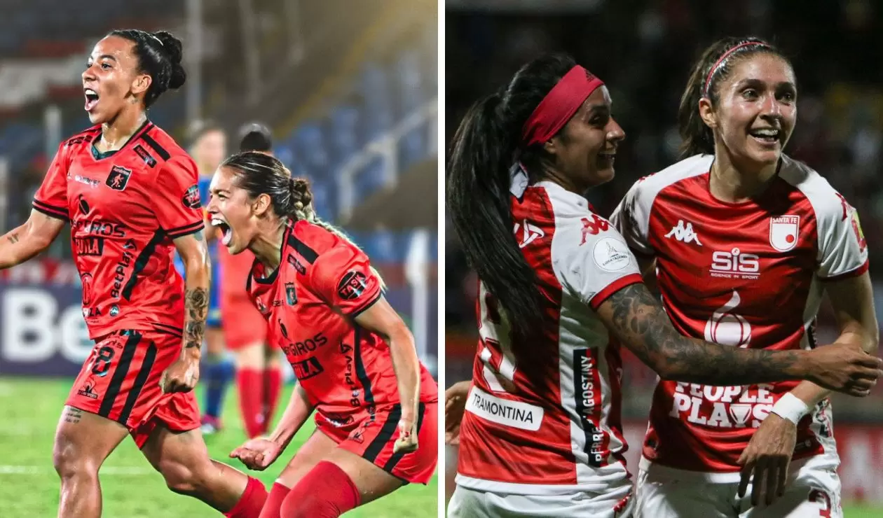 América y Santa Fe en la Copa Libertadores Femenina 2023
