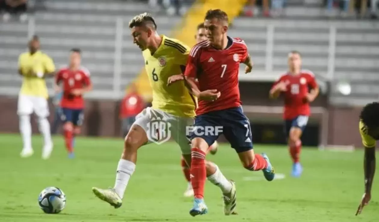 Costa Rica vs Colombia - partido Sub 23