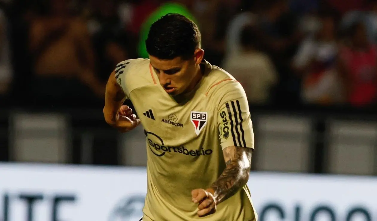James Rodríguez - Vasco vs Sao Paulo