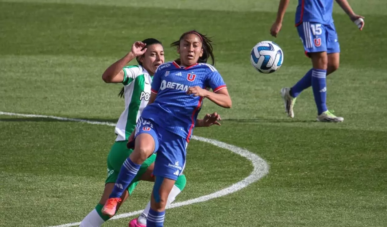 Universidad de hile vs Nacional, Copa Libertadores Femenina 2023
