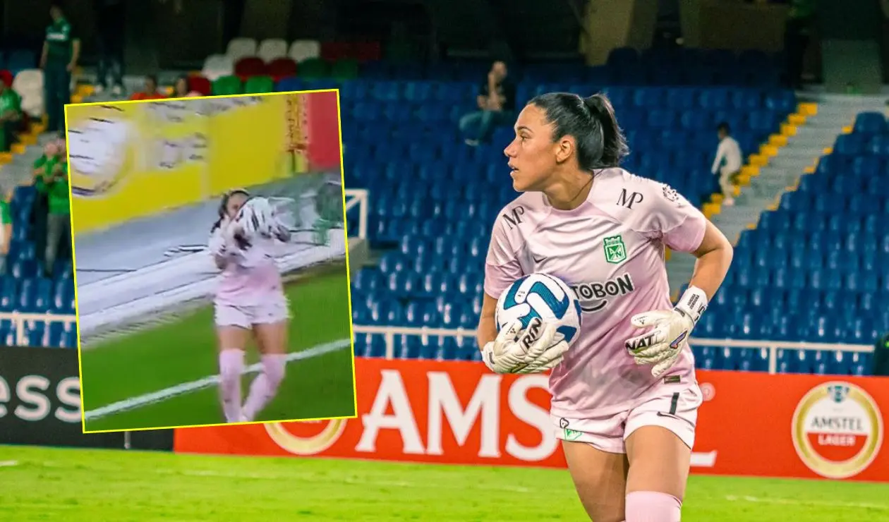 Erros de Vanessa Córdoba en la Libertadores 2023 con Nacional