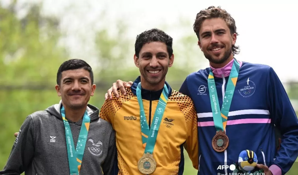 Colombia gana primer oro en Panamericanos: le ganó medalla a Carapaz