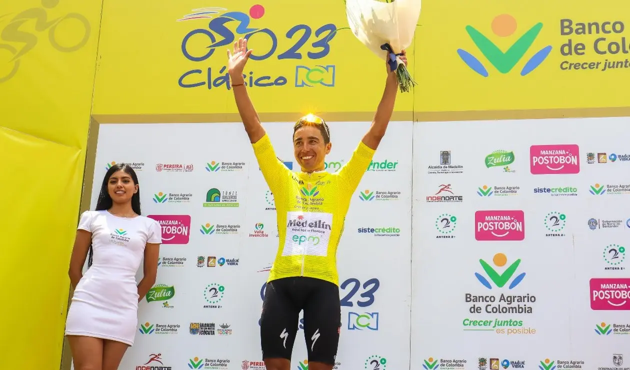 Aldemar Reyes volvió a ganar el título en el Clásico RCN Banco Agrario