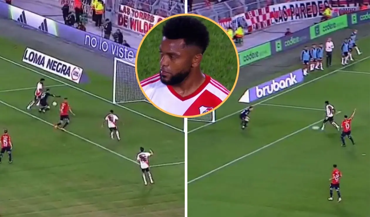 Video: Borja toca la puerta de la selección: doblete vs Independiente