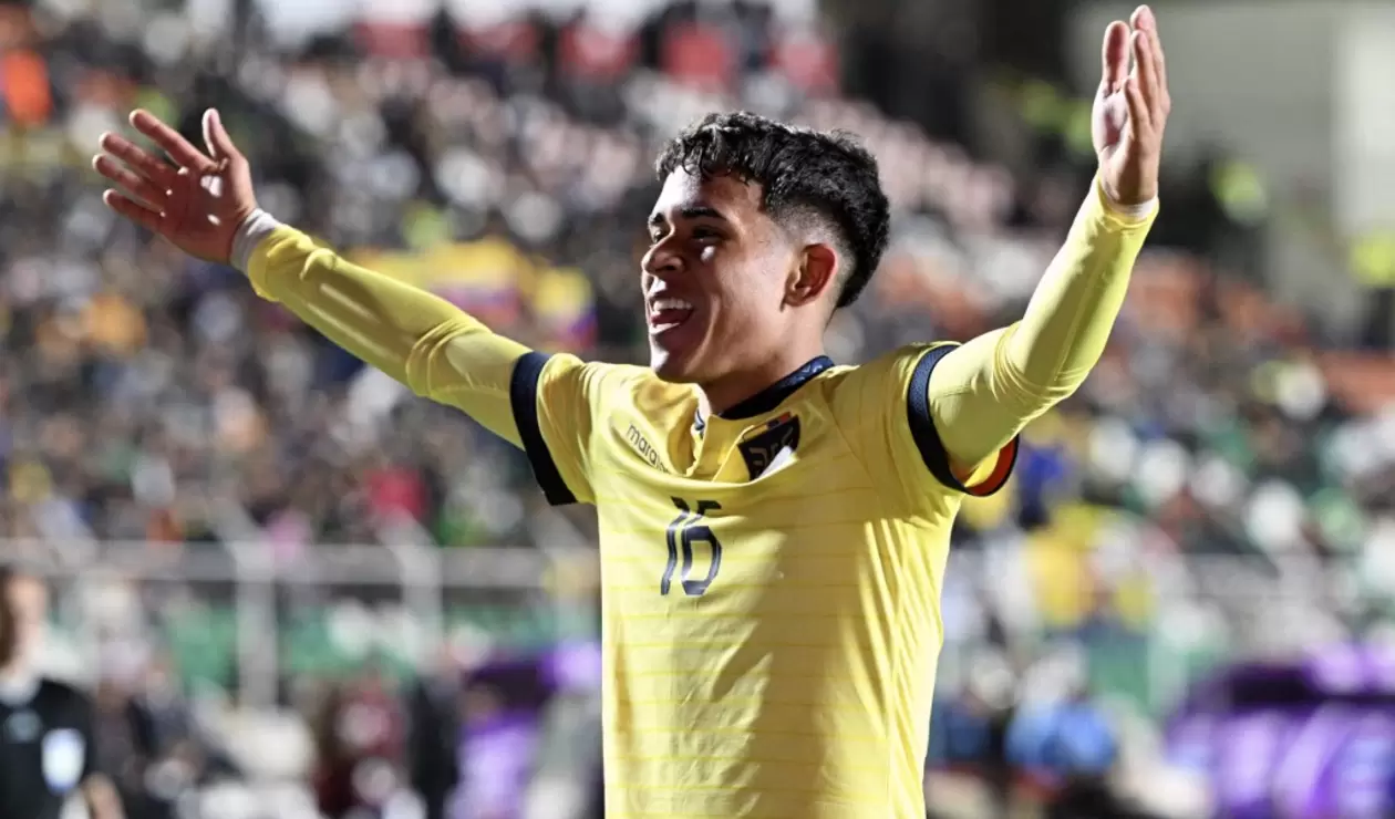 Kendry Páez, jugador más joven en marcar gol en una eliminatoria sudamericana
