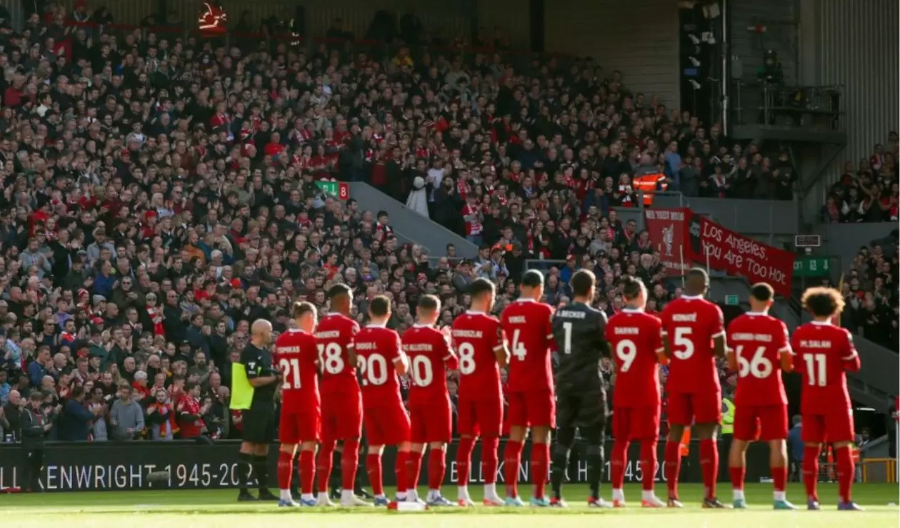 Gol de Liverpool dedicado a Luis Díaz