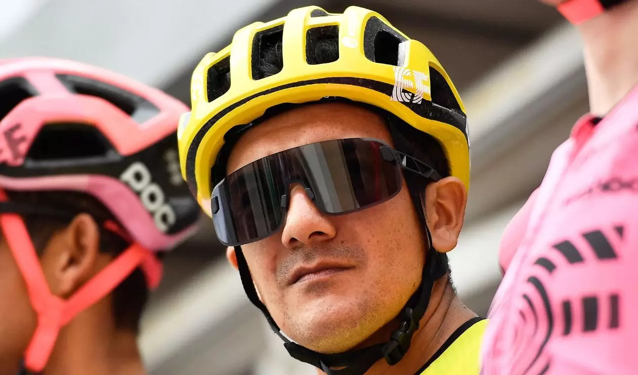Richard Carapaz, ciclista ecuatoriano del EF