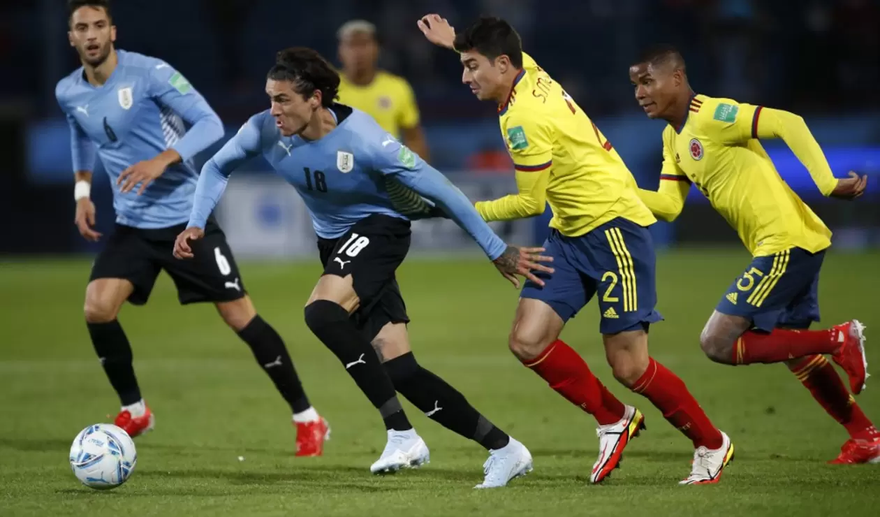 Colombia quiere mantener el invicto ante Uruguay por las Eliminatorias