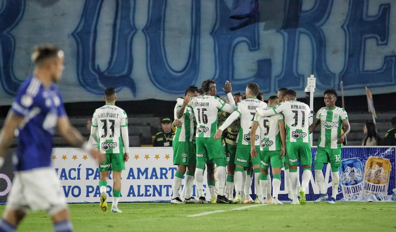 Millonarios enfrenta a Nacional en juego válido por la final - Ida de la Copa BetPlay en el estadio Nemesio Camacho El Campin.