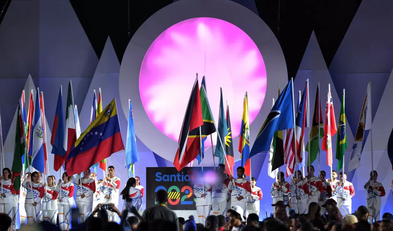 Colombia recibe la bandera para los Juegos Panamericanos