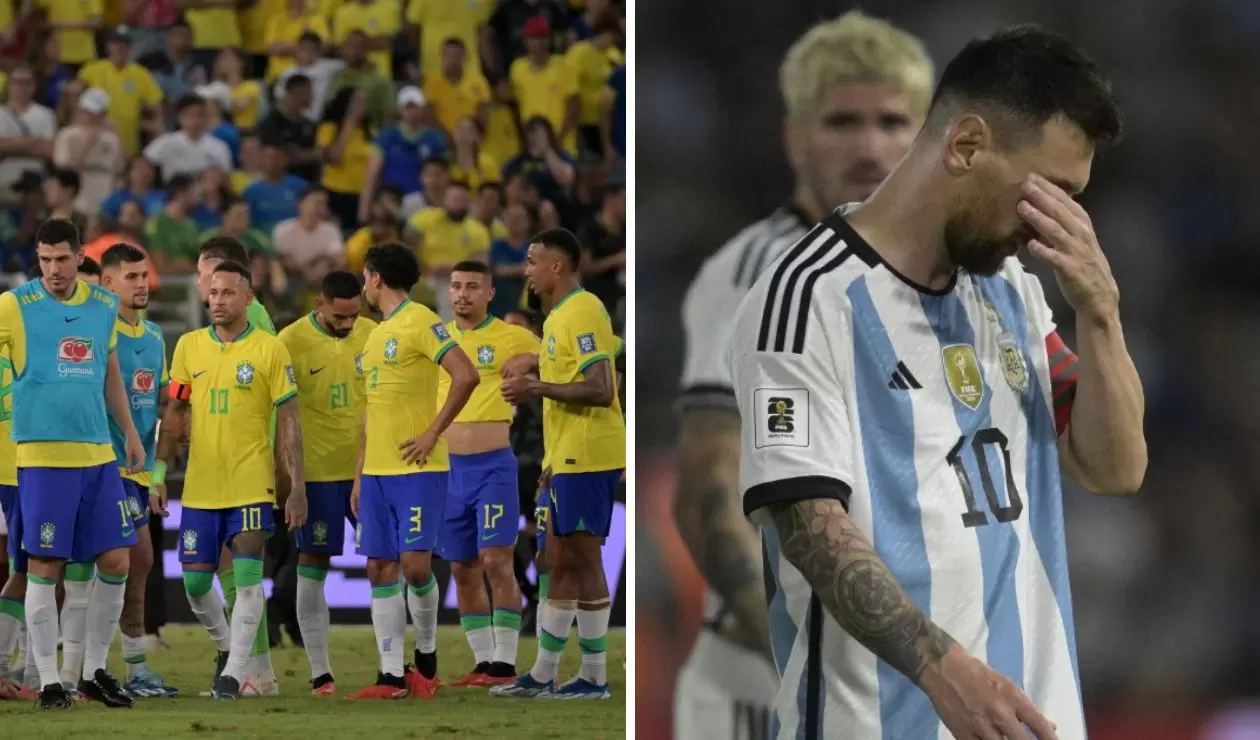 Brasil y Argentina - Eliminatorias al Mundial 2026