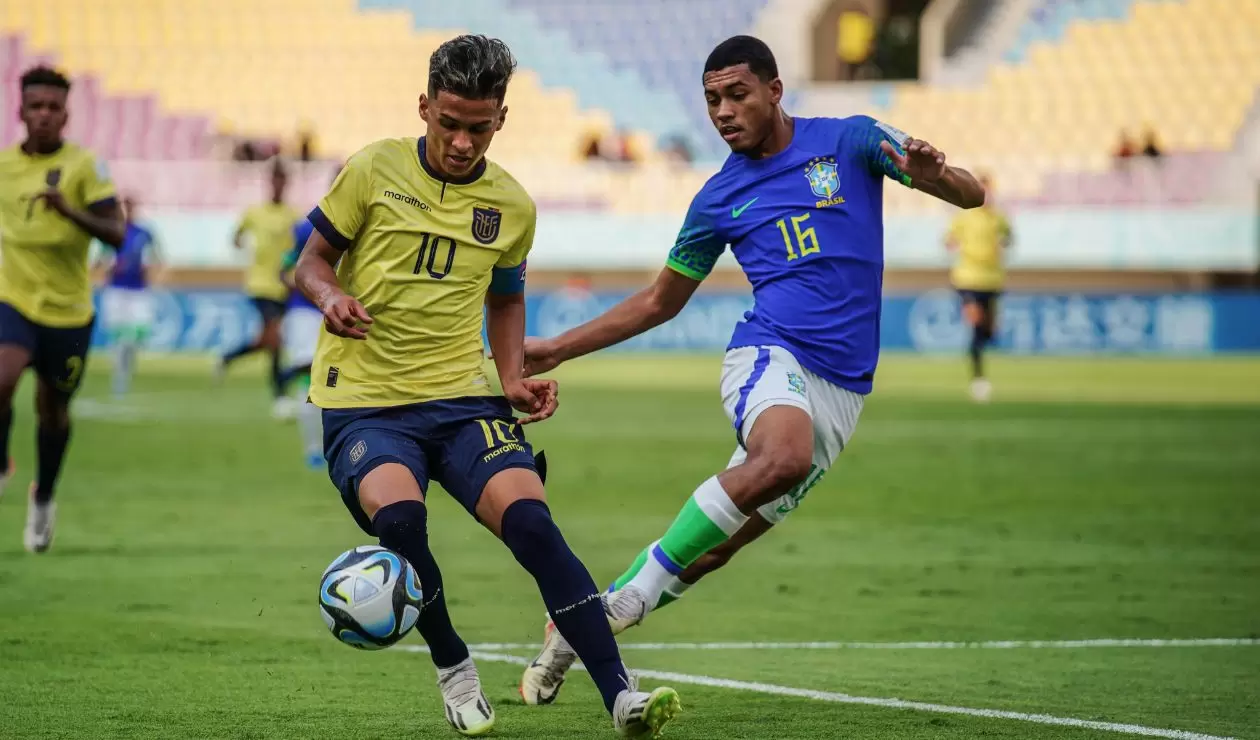 Brasil acabó con el sueño de Ecuador eliminado del Mundial Sbb17