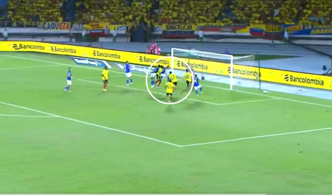 Video del primer gol de Luis Díaz en Colombia vs. Brasil este