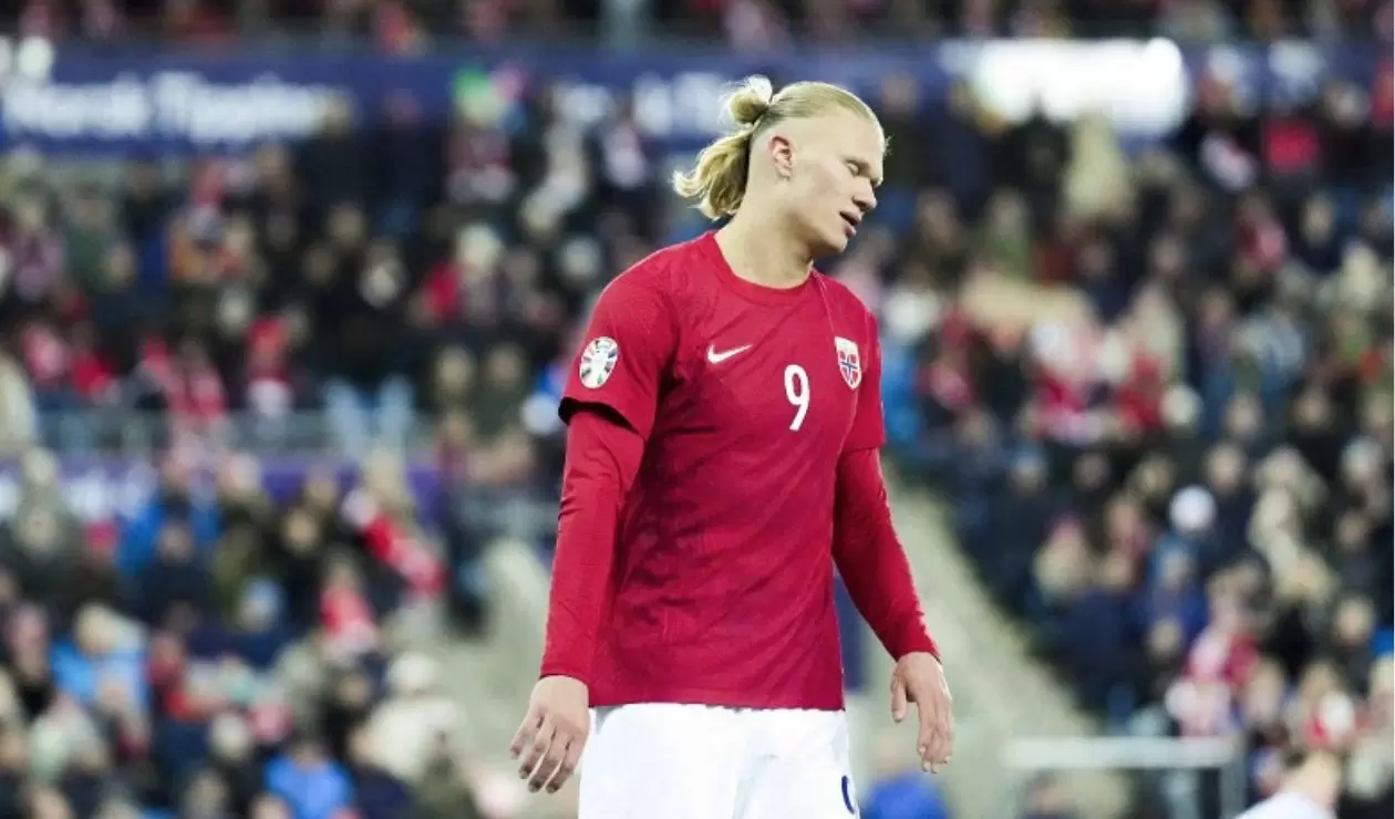 Noruega le da un duro golpe a Haaland para la Eurocopa 2024