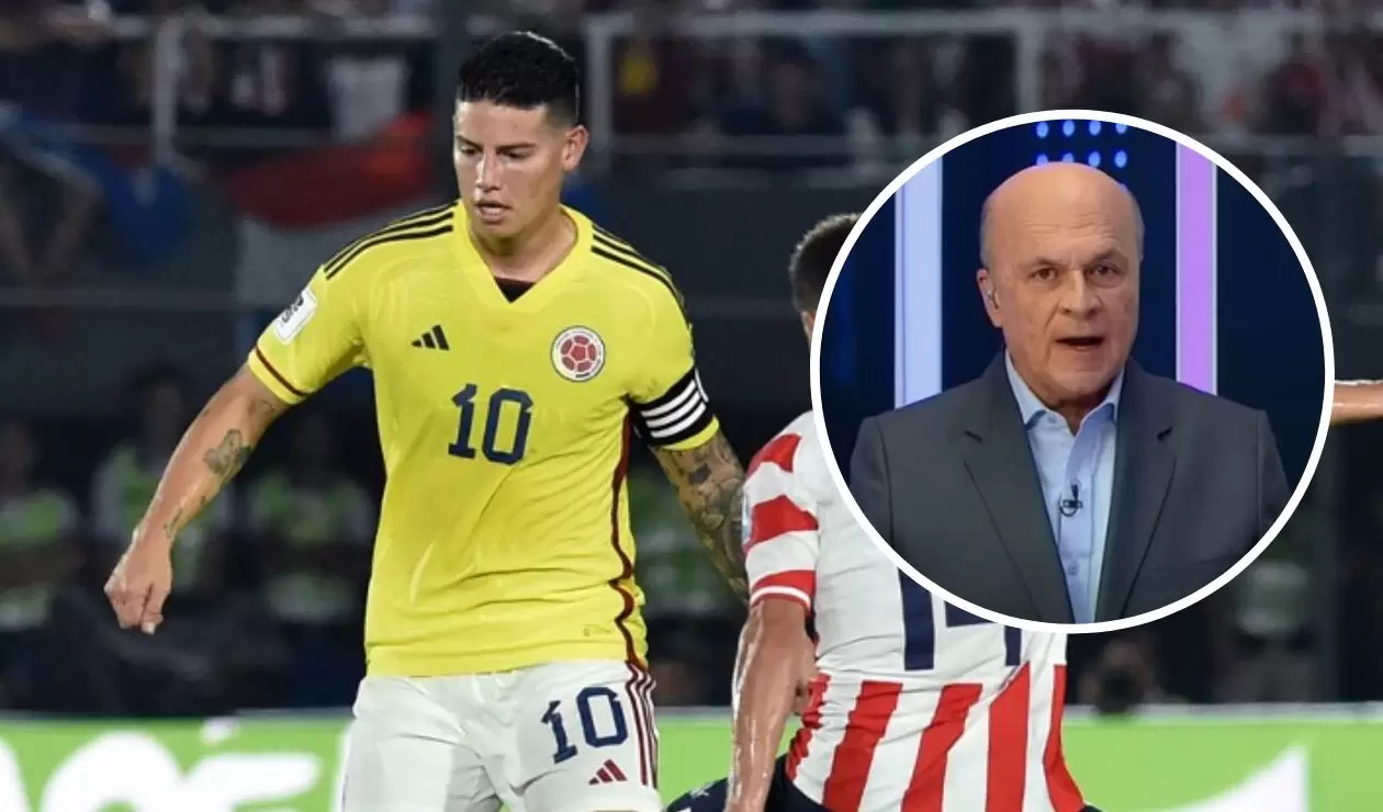 Carlos Antonio sorprendió con palabras a James tras el 1-0 vs Paraguay