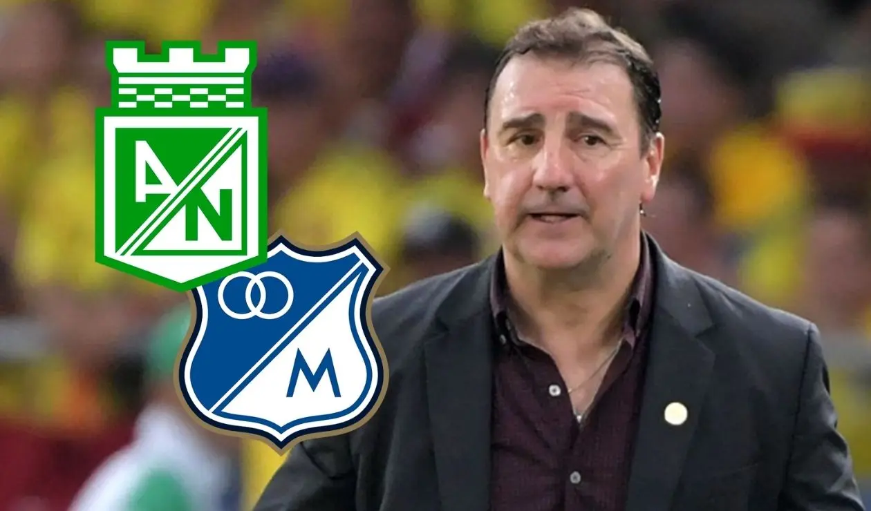 Néstor Lorenzo, técnico de la selección Colombia con Nacional y Millonarios