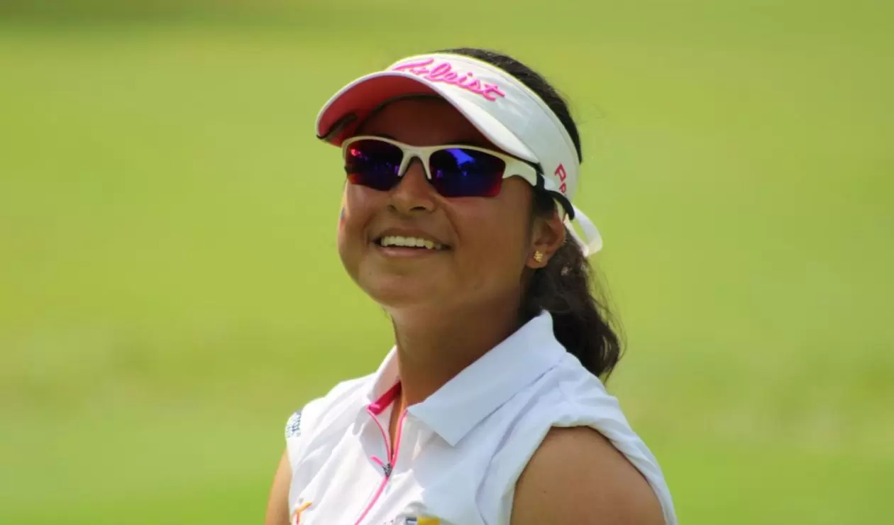 María José Marín, golfista colombiana
