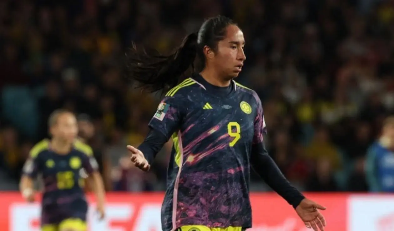 Mayra Ramírez, jugadora de la selección Colombia