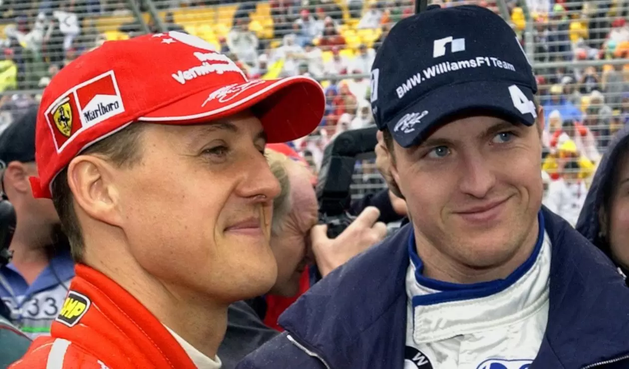 Michael Schumacher y Ralf Schumacher