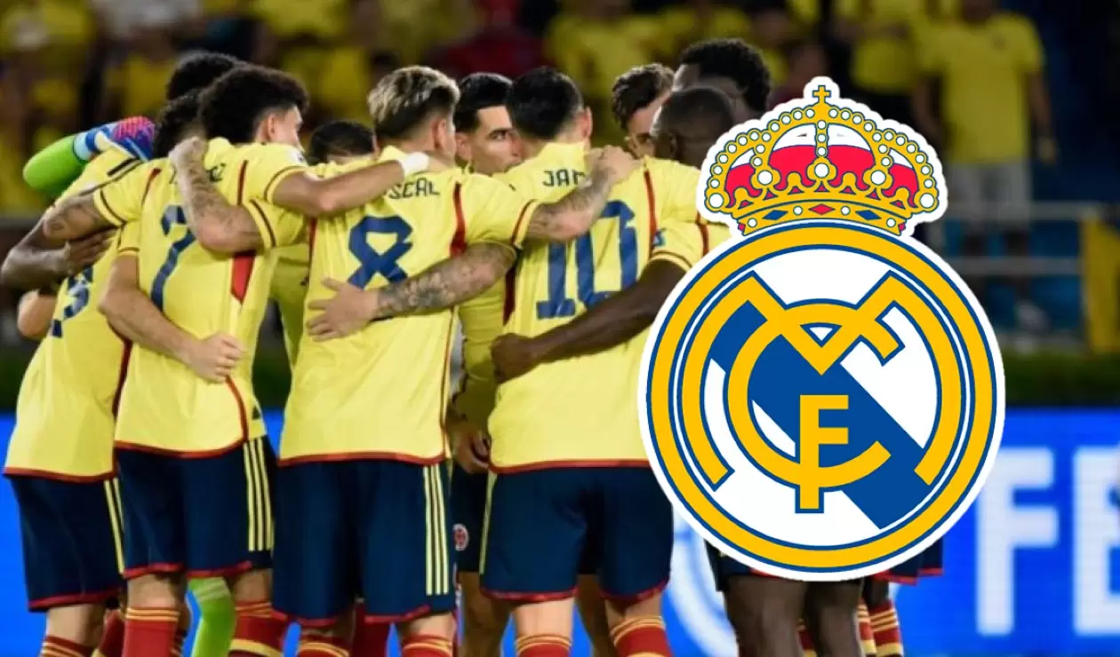 Selección Colombia y el Real Madrid