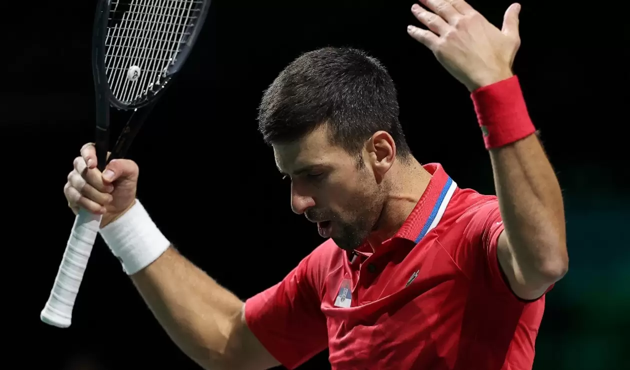 Djokovic con Serbia en semifinales de Copa Davis
