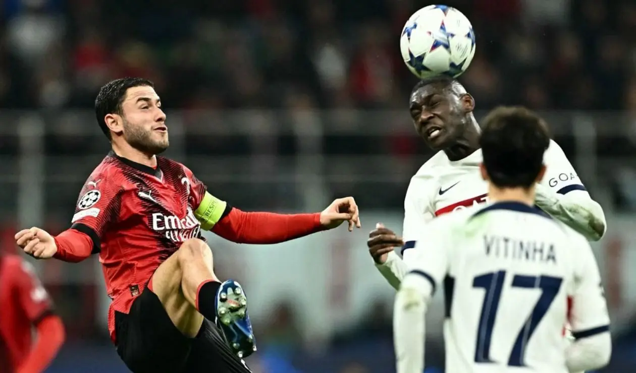 Milán vs. PSG - Champions League