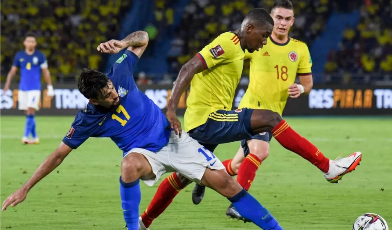 Otra baja confirmada para Colombia vs. Brasil por Eliminatorias