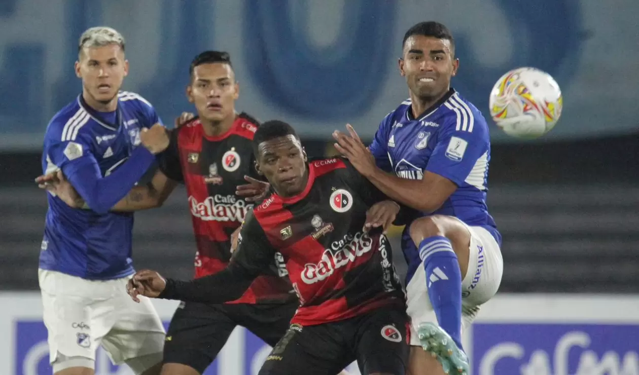 Millonarios vs. Cúcuta - semifinales de Copa Betplay 2023
