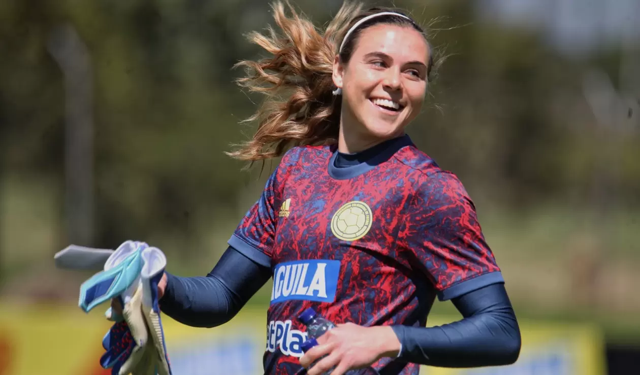 Entrenamiento de Selección Colombia Femenina de Fútbol