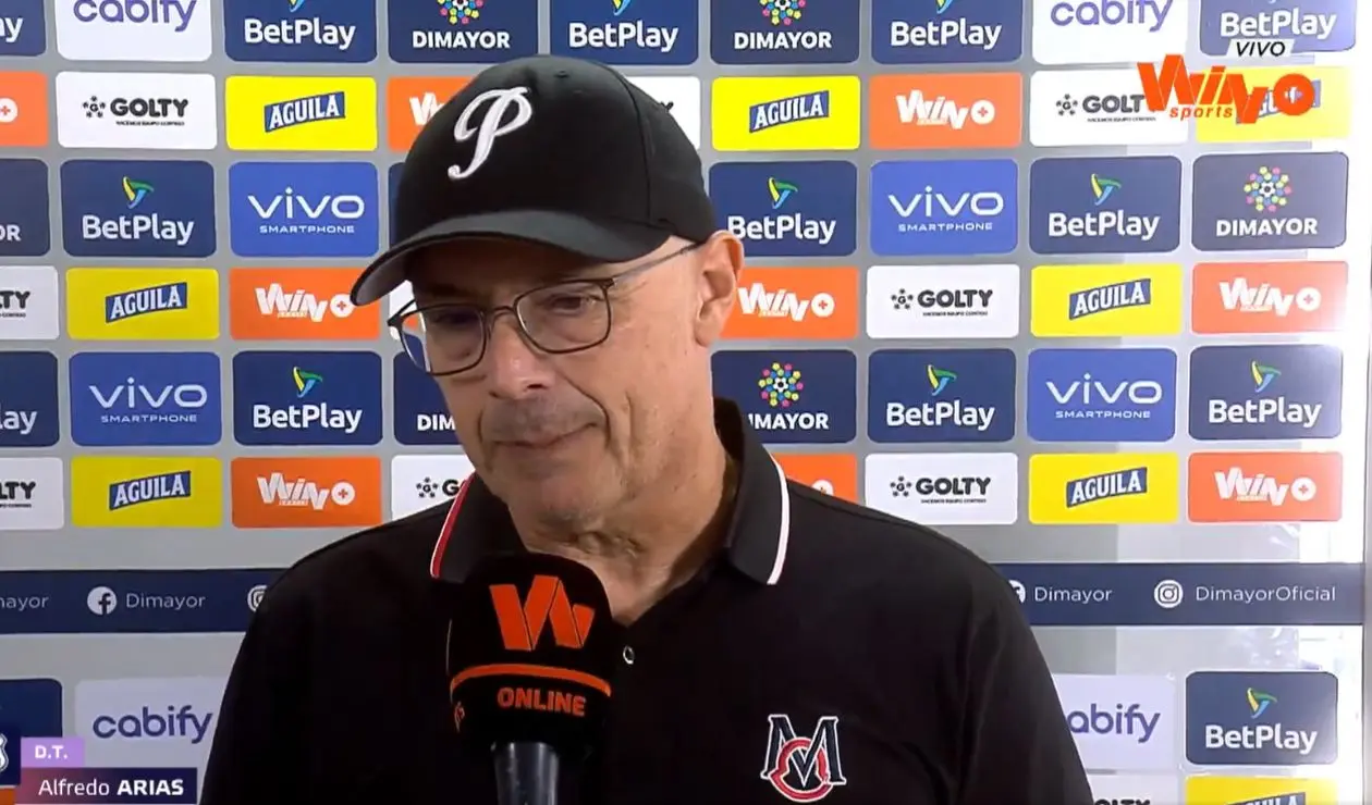 Alfredo Arias, técnico de Medellín