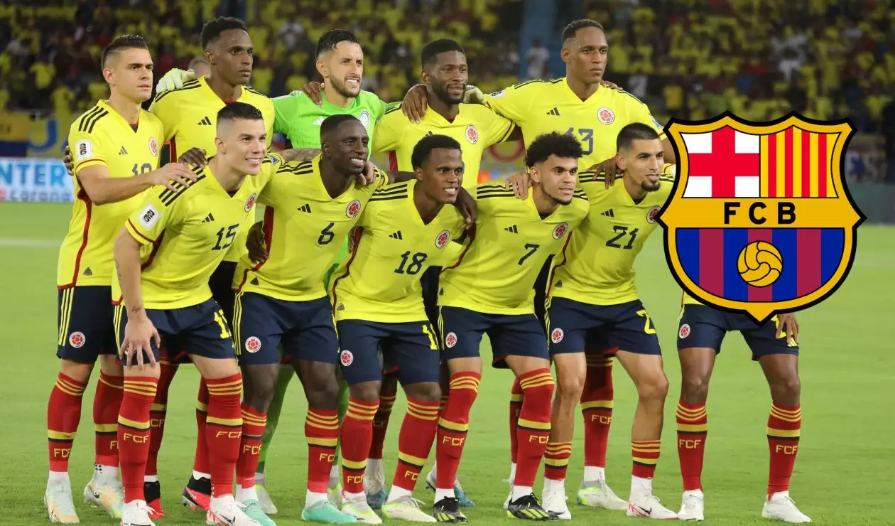 Barcelona tiene en la mira una promesa de la Selección Colombia: es canterano de Nacional