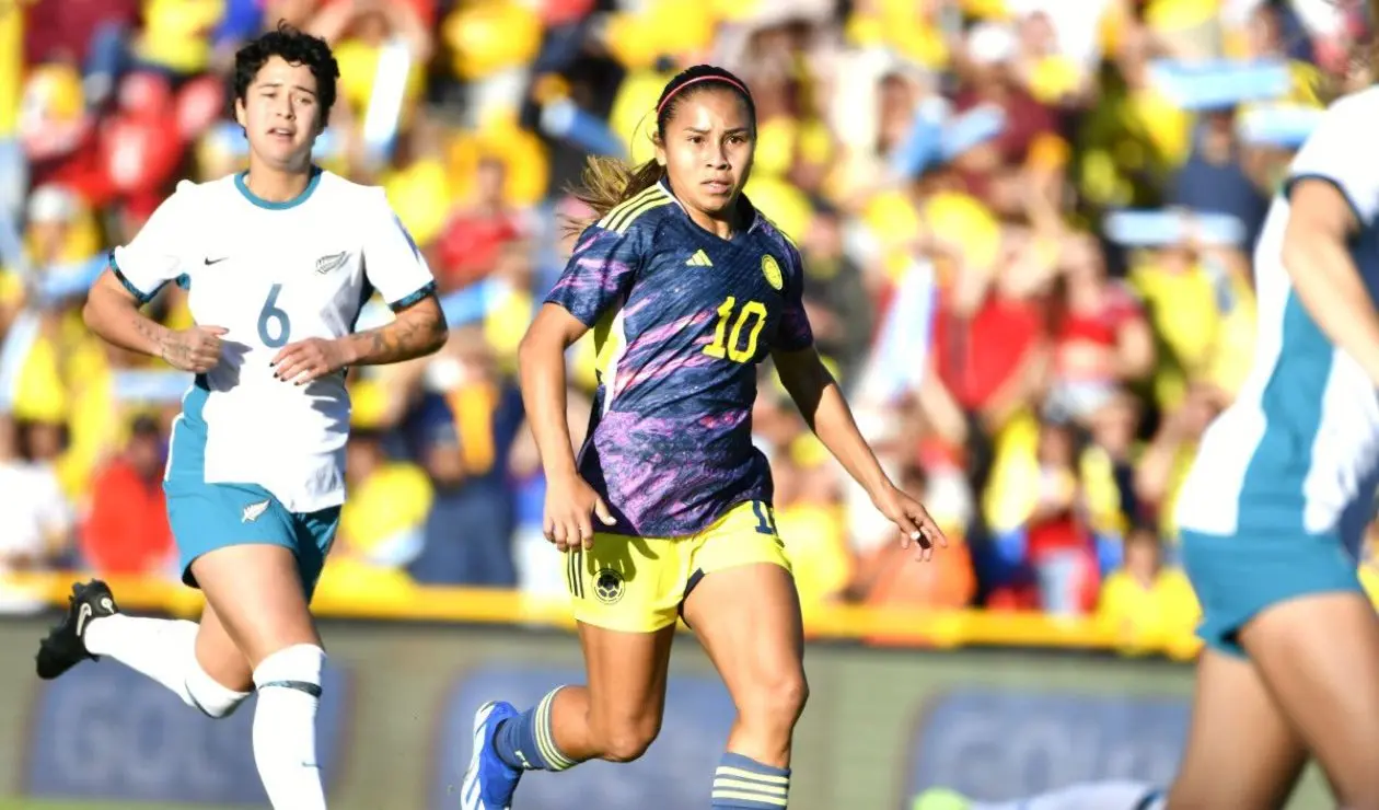 Colombia vs Nueva Zelanda - fútbol femenino