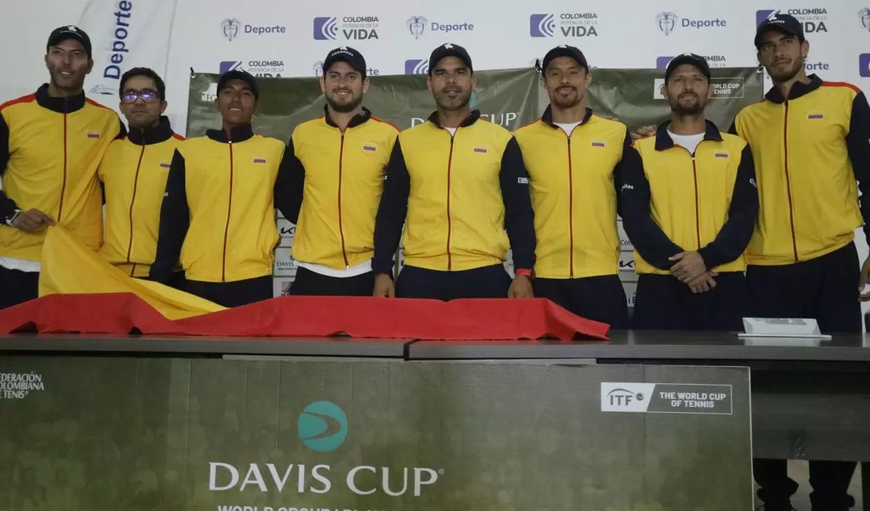 Colombia recibió el Pabellón Nacional por parte del Ministerio del Deporte para iniciar los encuentros de la Copa Davis que enfrentarán a la selección Colombiana de tenis con su similar de Luxemburgo. 
