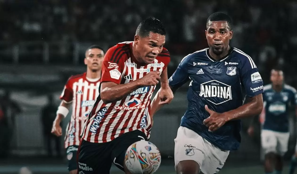 Junior vs Millonarios, Superliga Betplay