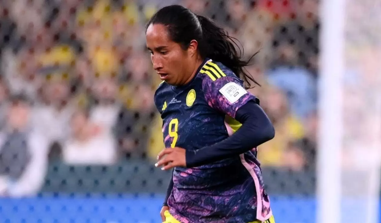 Mayra Ramírez, jugadora de la selección Colombia