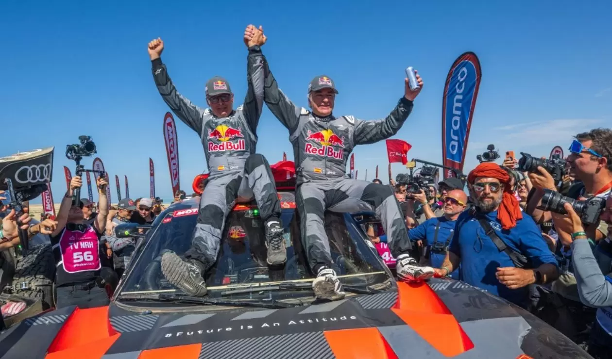 Carlos Sainz continúa la leyenda: nuevo titulo del Rally Dakar 2024