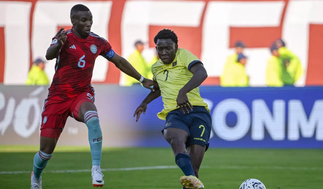Colombia perdió con Ecuador en el Preolímpico