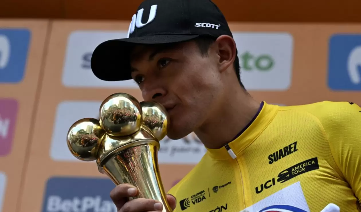 Rodrigo Contreras, campeón del Tour Colombia 2024