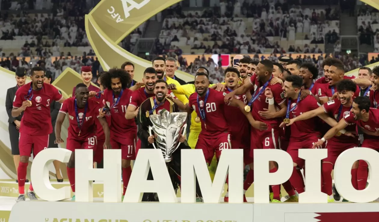 Qatar, campeón de la Copa de Asia