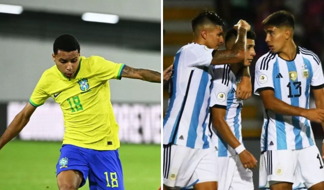 Brasil y Argentina - Preolímpico Sub 23