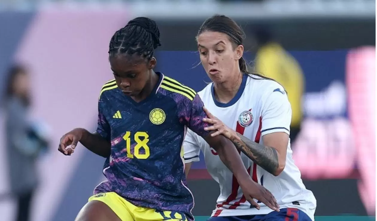 Colombia vs Puerto Rico, Copa Oro femenina