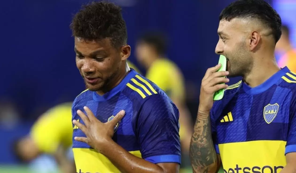 Frank Fabra Boca Juniors vs Defensa y Justicia
