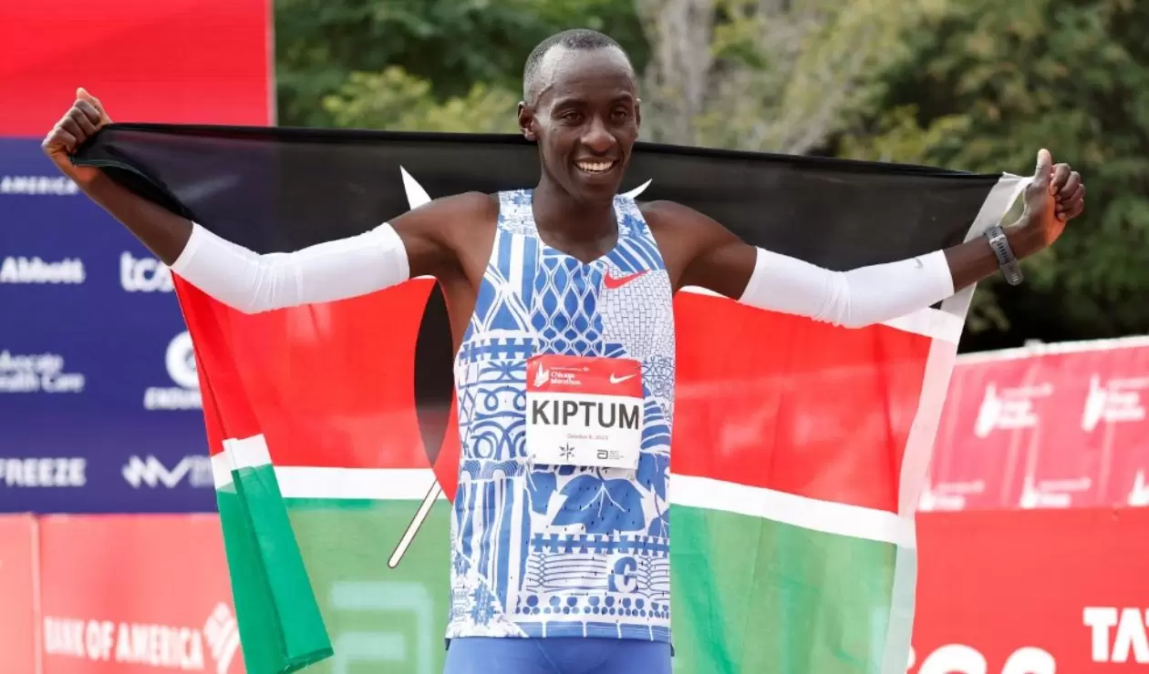 Kelvin Kiptum, maratón