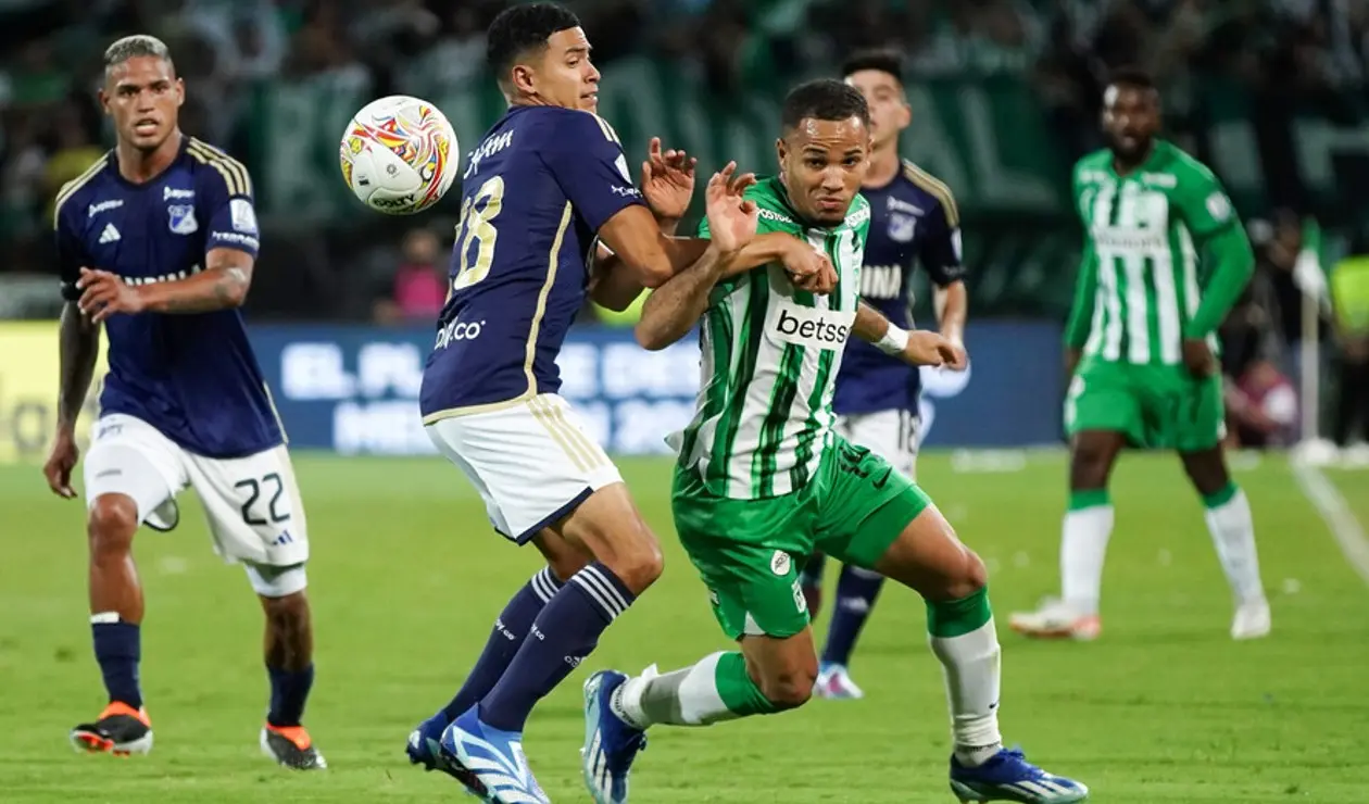 Atlético Nacional y Millonarios