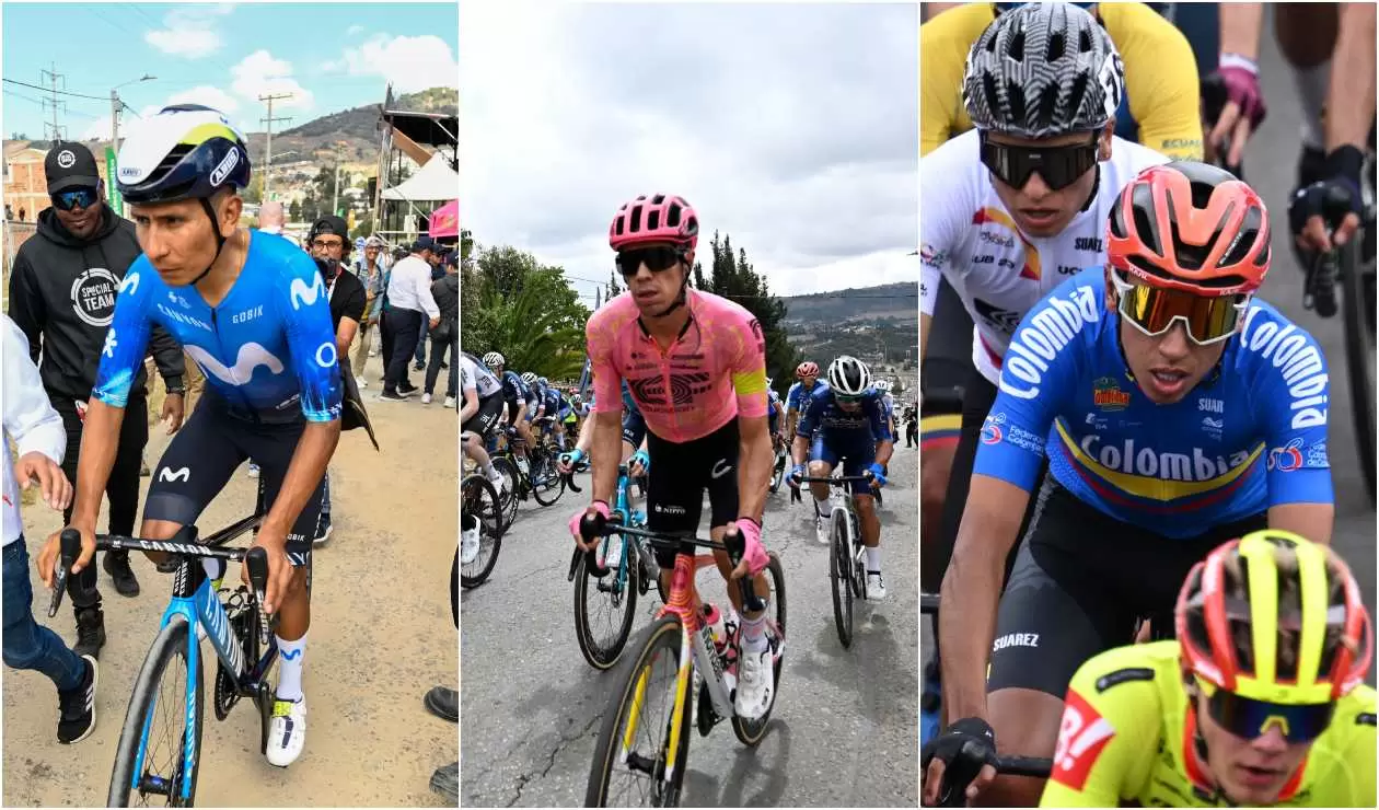 Nairo, Rigo y Egan en el Tour Colombia