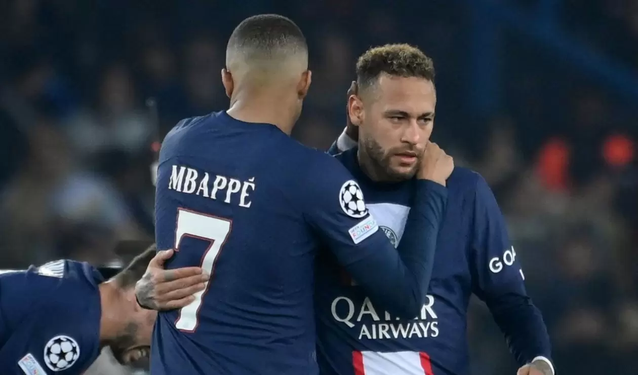 Neymar tiró a la guerra a Mbappé y lo acusó de los fracasos deportivos del PSG